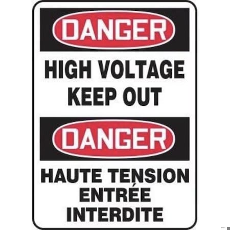 Accuform BILINGUAL ANSI SIGN SLIPS, TRIPS, MTAS606XL MTAS606XL